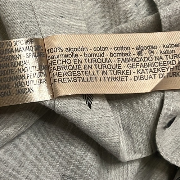 Massimo Dutti White Patterned Shirt - Picture 9 of 10